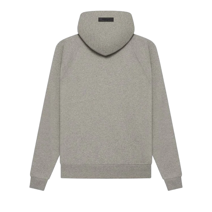 Essentials 1977 kapuutsiga dressipluus, tume kaerahelbekarva