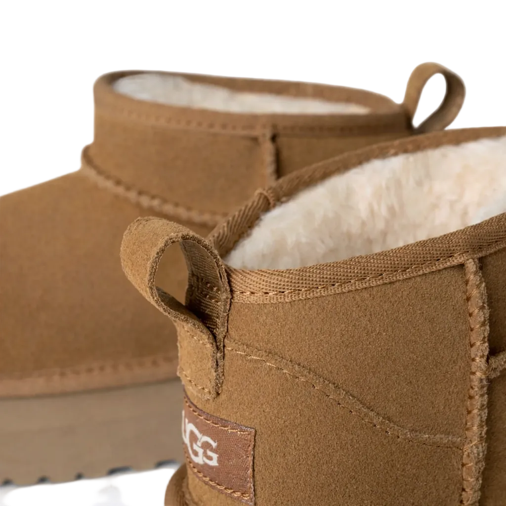 UGG Classic Ultra Mini Platform kastanpruun