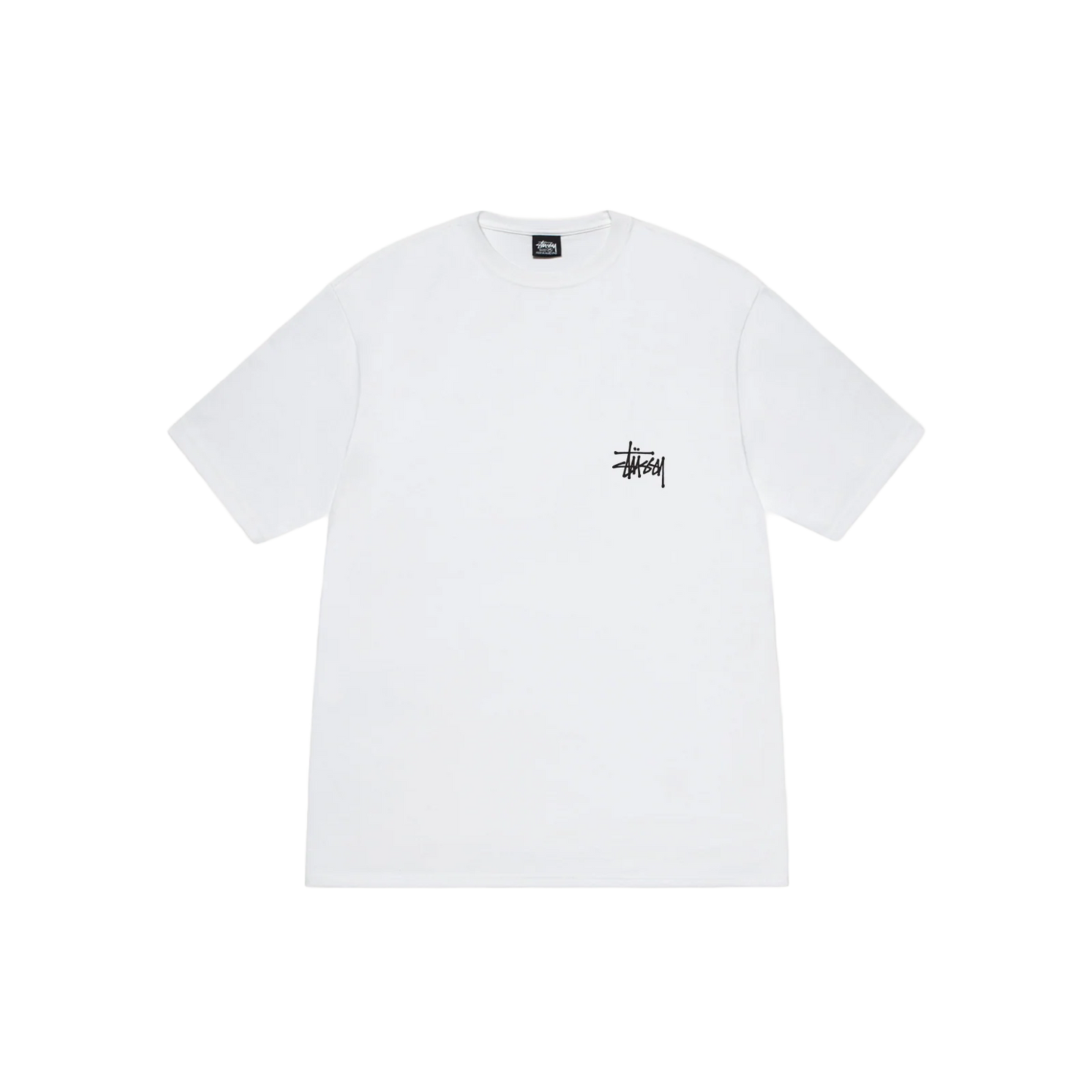 Stüssy basic T-shirt white