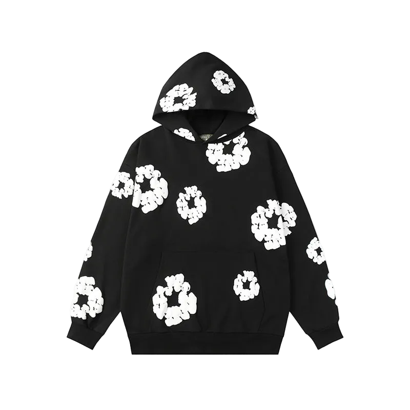 Denim Tears hoodie must valgega