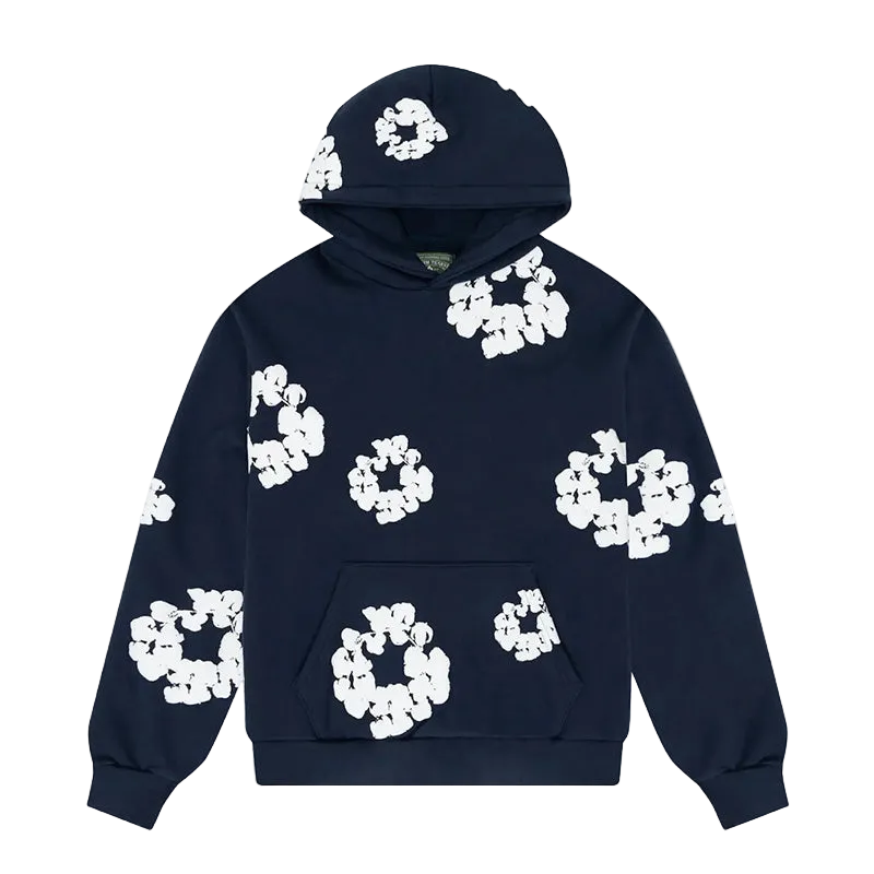 Denim Tears hoodie navy blue