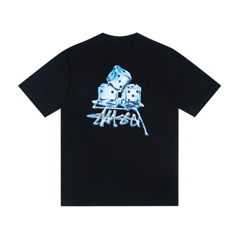Stüssy jääkuubiku T-särk must