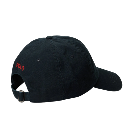 Ralph Lauren cap black with red