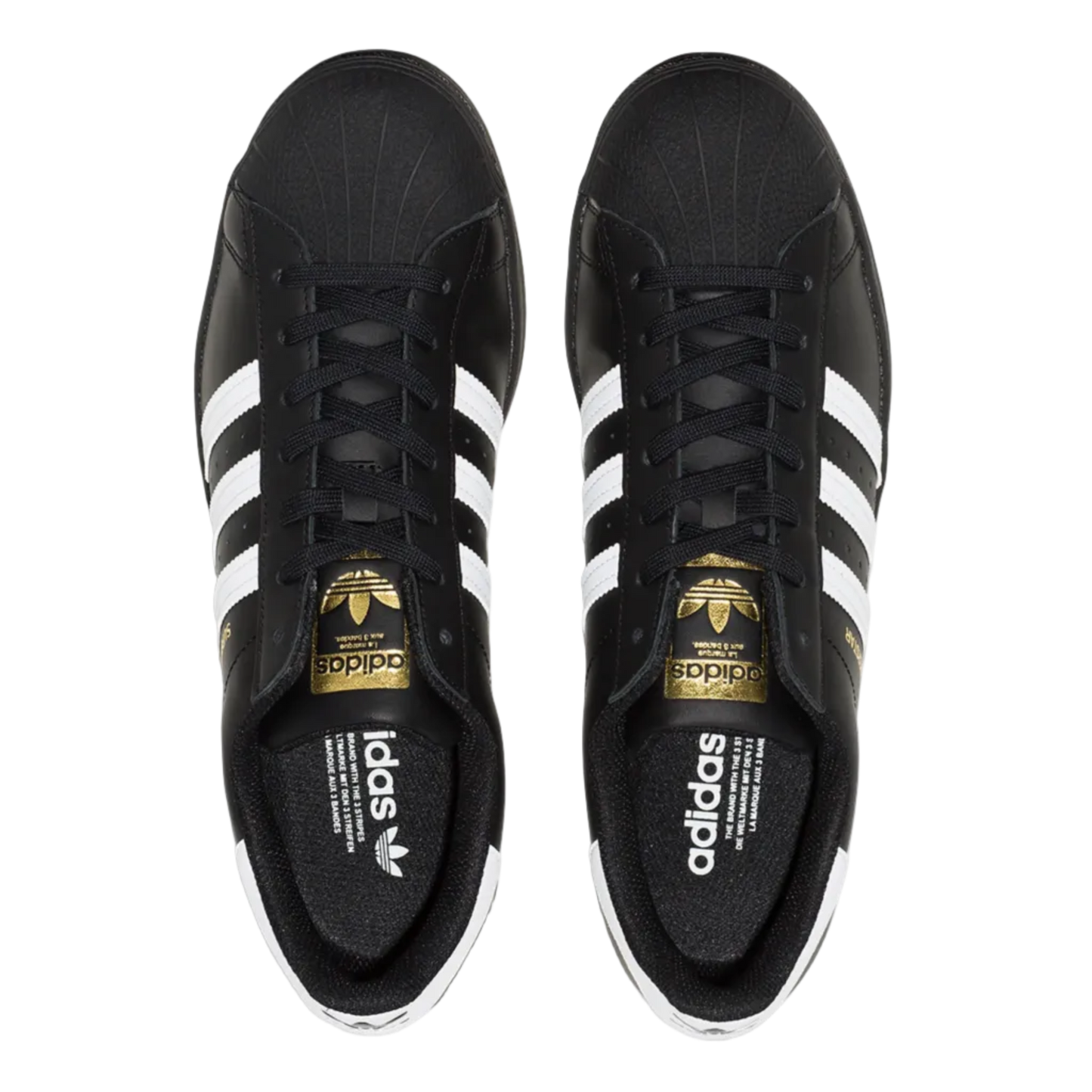 Adidas Superstari mustad ja valged tossud