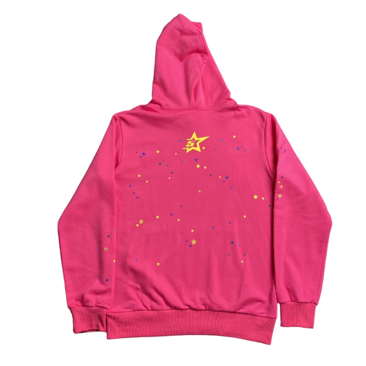 Spider P*nk hoodie pink