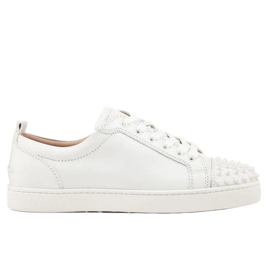 Christian Louboutin Louis Junior Spikes white
