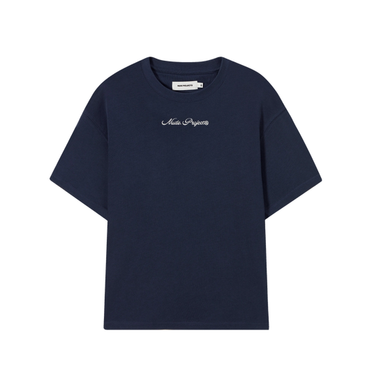Nude Project Peach Shirt navy blue