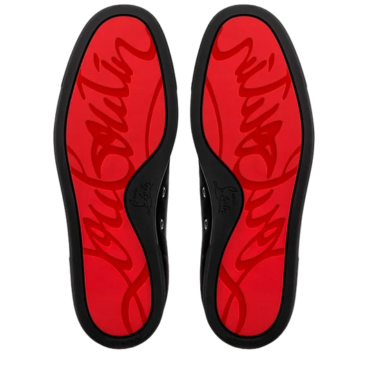 Christian Louboutin Louis Junior Spikes black