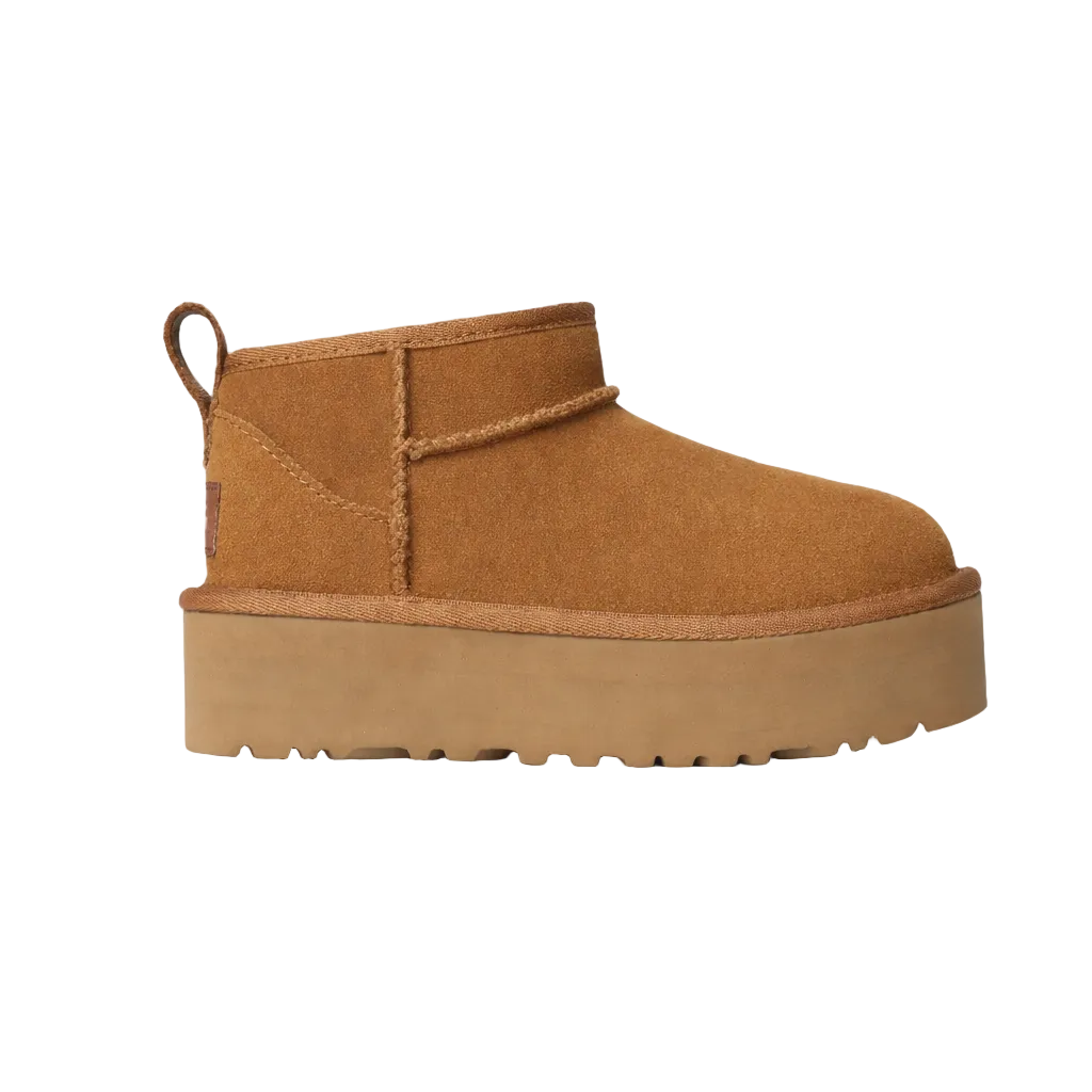 UGG Classic Ultra Mini Platform kastanpruun