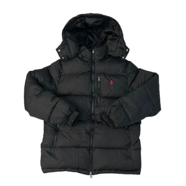 Ralph lauren puffer black