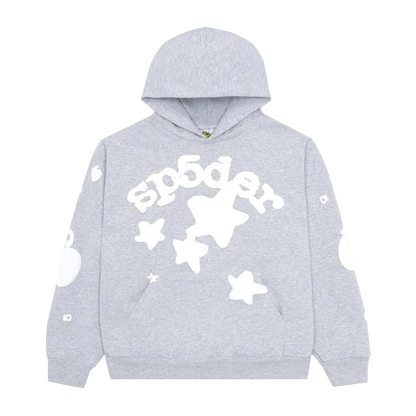 Spider hoodie grey