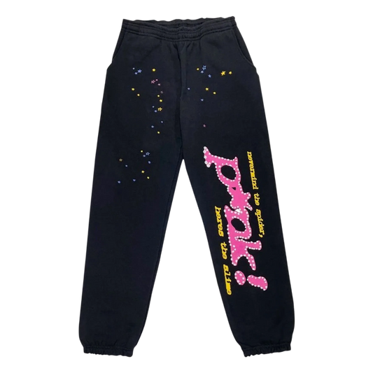 Spider pants black
