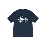Stüssy basic T-shirt navy blue