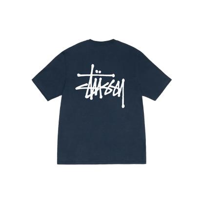 Stüssy basic T-shirt navy blue