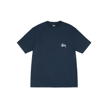 Stüssy basic T-shirt navy blue