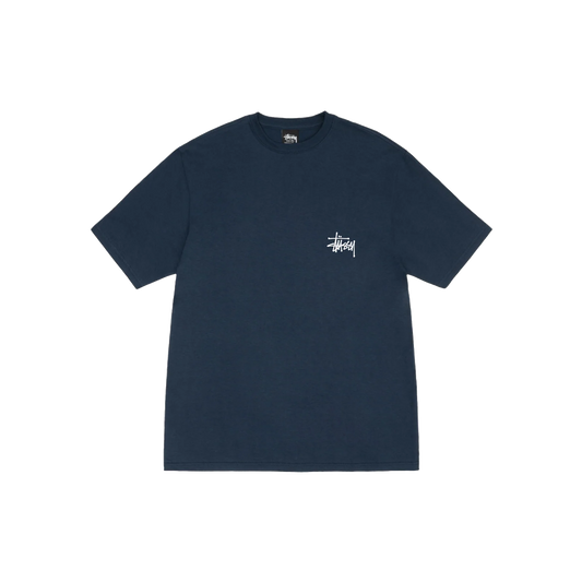 Stüssy basic T-shirt navy blue