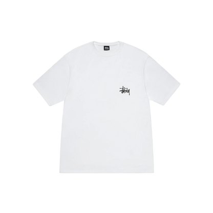 Stüssy lihtne T-särk valge