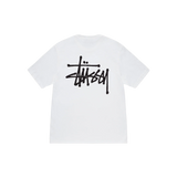 Stüssy basic T-shirt white