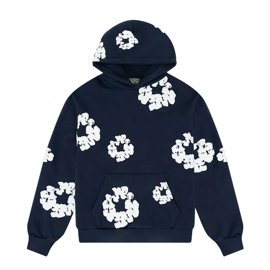Denim Tears hoodie navy blue