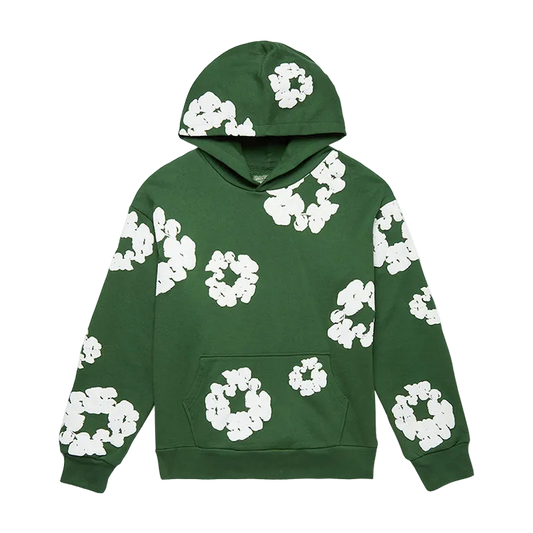 Denim Tears hoodie roheline