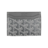 Goyard card holder grey