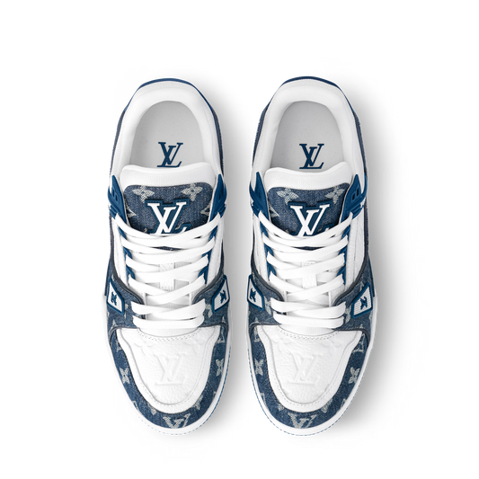 Louis vuitton trainers blue