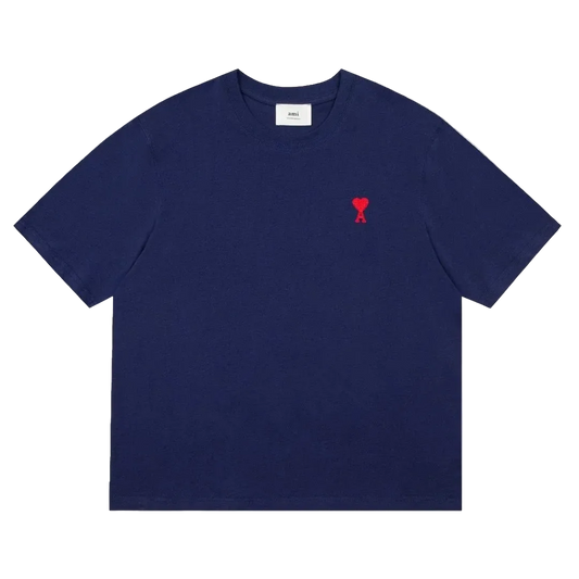 Ami T-shirt navy blue