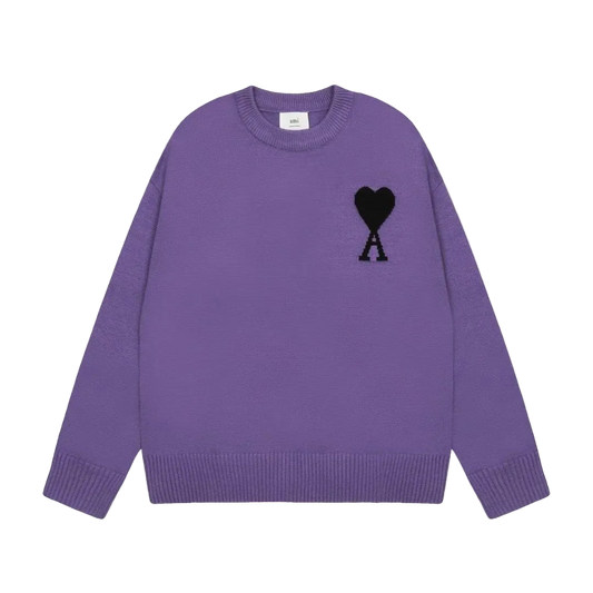 Ami sweater purple