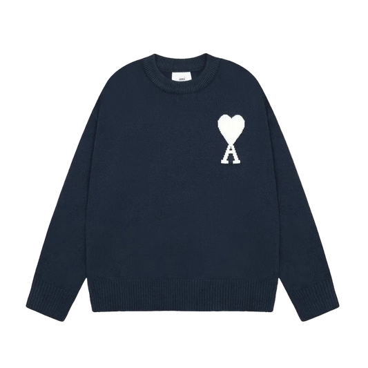 Ami sweater navy blue