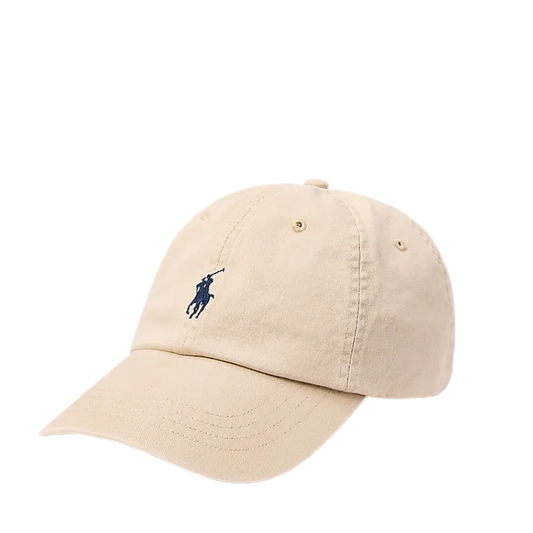 Ralph Lauren cap Nubuck with Relay Blue