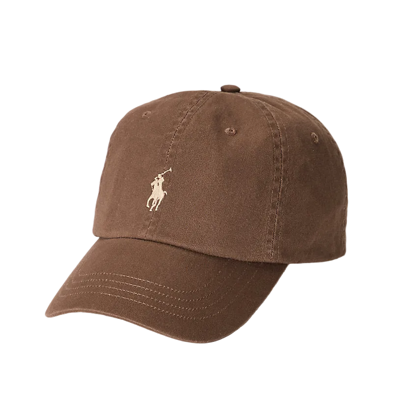 Ralph Lauren cap Brown with white
