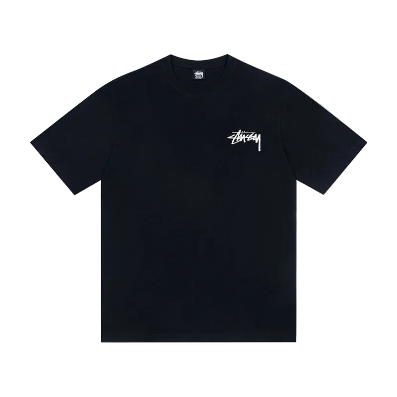Stüssy kirsikirjaga T-särk must