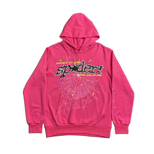 Spider P*nk hoodie pink
